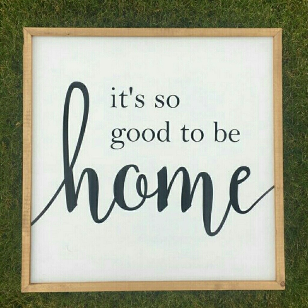 Word Decor with frame